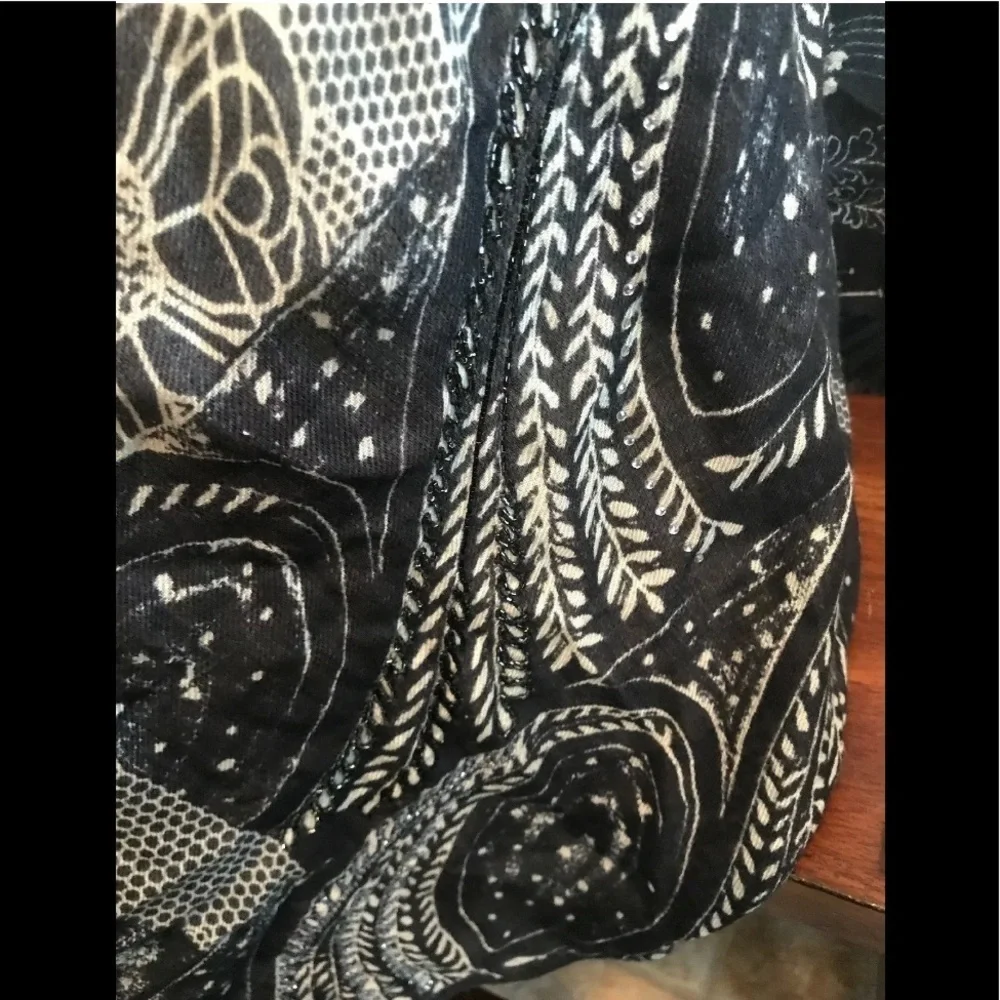 NWOT Anthropologie Petanu by Pashma Blues O/S shawl Scarf Wrap